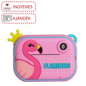 Instant fényképezőgép – Flamingó
